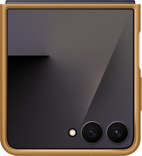 Samsung Galaxy Z Flip 7 Kindsuit Baksidedeksel Kamel