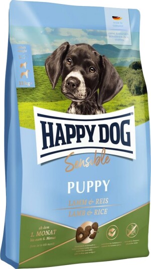 Happy Dog Supreme Sensible Puppy Lam & Ris 2 X 10 kg