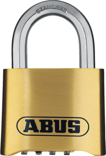 HENGELÅS 180IB/50 6 RUSTFRI MARINE 50mm KODELÅS SV ABUS HENGELÅS 180IB/50 6 RUSTFRI MARINE 50mm KODELÅS SV ABUS