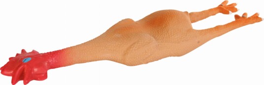 Jolly Paw Kylling Hundeleke Orange 47 cm
