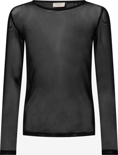 FREE/QUENT Fqmeshka-Tee - BLACK - S