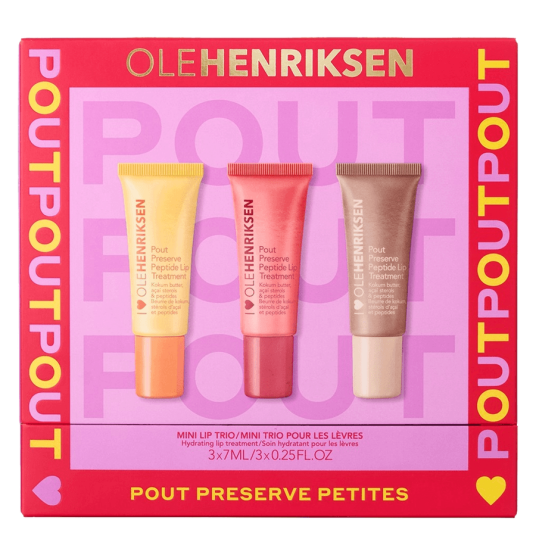 Ole Henriksen Pout Preserve Petites Mini Lip Trio Set Ole Henriksen Pout Preserve Petites Mini Lip Trio Set