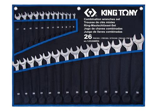 Ringgaffelnøglesæt 12D26mrn 6-32Mm (26) Ringgaffelnøglesæt 12D26mrn 6-32Mm (26)