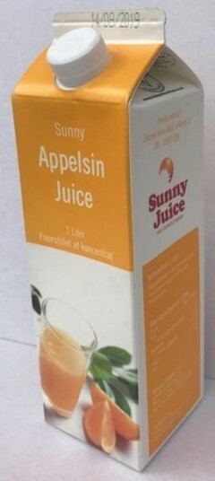 Appelsinjuice 1 L Appelsinjuice 1 L