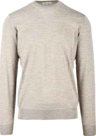 Filippo De Laurentiis Herre Strikkevarer Beige L,