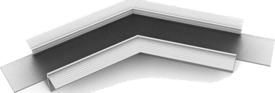 Topmet Profilsamler VARIO30 05 135DEG Anodisert