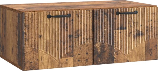 Vegghengt TV skap Gammelt tre 78,5 x 41 x 30 cm Konstruert tre