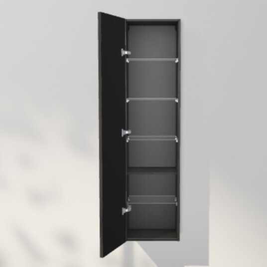 INR Iconic Nordic Rooms Sense 40/30 Høyskap Black oak / 30cm Venstre Hengslet INR Iconic Nordic Rooms Sense 40/30 Høyskap Black oak / 30cm Venstre Hengslet