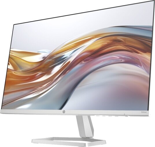 HP 524sw 24" FHD IPS PC-skjerm 100Hz Hvit/Sølv HP 524sw 24" FHD IPS PC-skjerm 100Hz Hvit/Sølv
