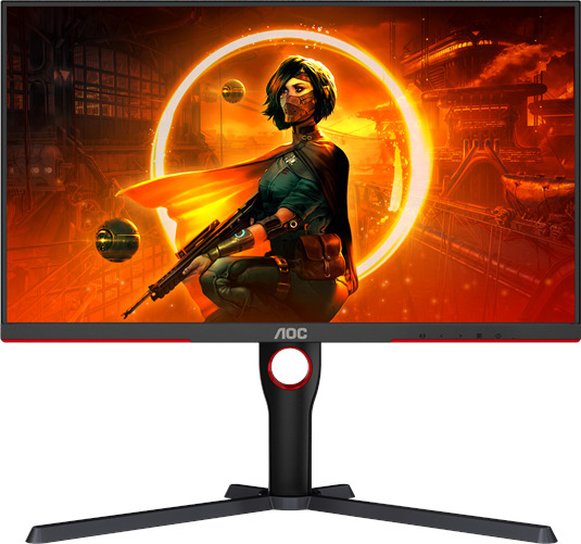 AOC Q27G3XMN 27" Gaming Skjerm 2560x1440 180Hz VA Sort