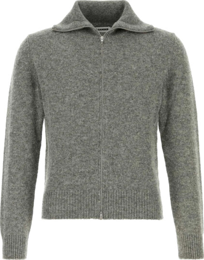 Jil Sander Herre Strikkevarer Grå L,