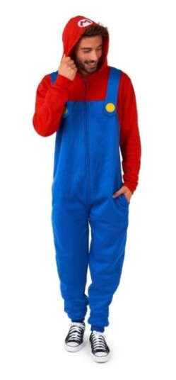 Boland Traciks Opposuit Super Mario Onesie OSAO-1002-XL