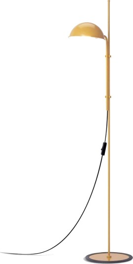 Funiculi Gulvlampe  Høyde 135 Cm  Sennepsgul