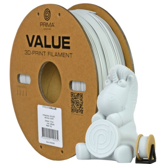 PrimaValue PETG   1,75mm   1kg   Grå