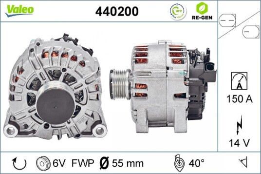 Dynamo VALEO 440200 Dynamo VALEO 440200