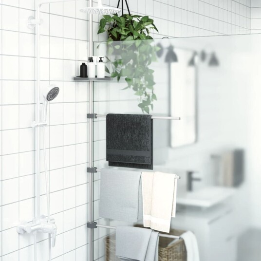 vidaXL Håndklestang 47x280 cm aluminium vidaXL Håndklestang 47x280 cm aluminium