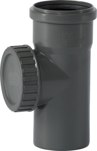 20 stk 75 mm Renserør PP grå