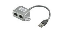 MicroConnect Y-ADAPTER - ISDN-splitter - RJ-45 (hunn) til RJ-45 (hann) - CAT 5