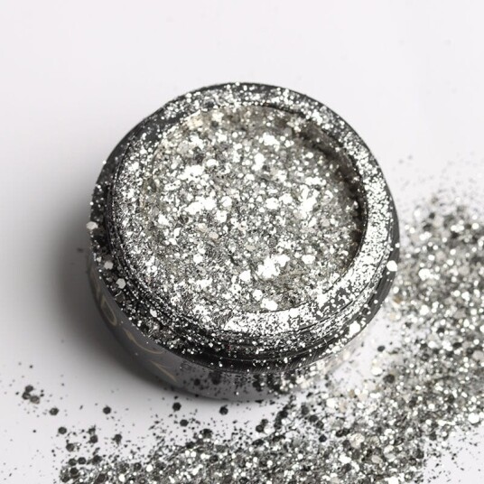 Brillbird Norge Glitter Mirror Silver