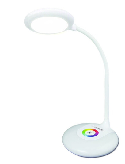 Esperanza ELD117 Skrivebordslampe 3W RGB LED Hvit