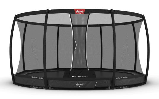 BERG Champion InGround 430 Grey + Safety Net Deluxe BERG Champion InGround 430 Grey + Safety Net Deluxe