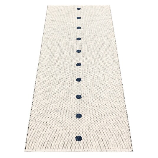 Pappelina Peg matte 70x200 cm dark blue / vanilla