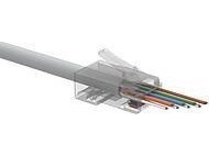 Solarix Solarix Univerzální Easy Konektor Rj45 Cat6 Utp 8P8c Na Drát I Licnu / 100 Ks Sxrj45 6 Utp Easy 11239002