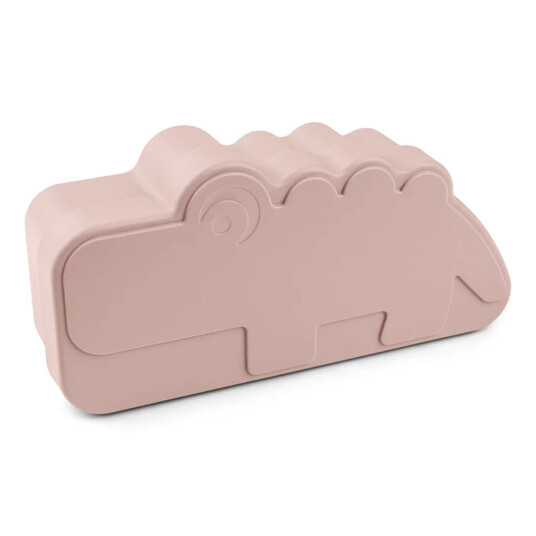 Done by Deer Kiddish Lunch Box Croco Powder - Pink - ONE SIZE Done by Deer Kiddish Lunch Box Croco Powder - Pink - ONE SIZE