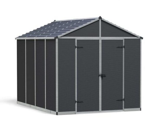 Palram Canopia Rubicon Skur Mørk Grå 7,2 m²