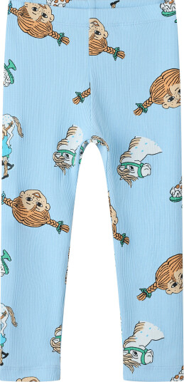 Name It Nmfsoca Pippi Legging Lnoos Sky Blue 98