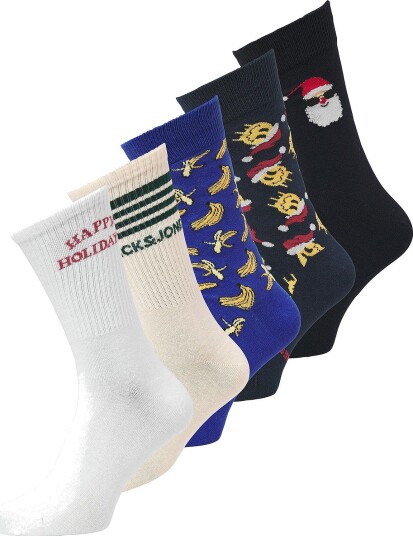 Jack & Jones Adventkalender jacChristmas 24 pakning Blå Jack & Jones Adventkalender jacChristmas 24 pakning Blå