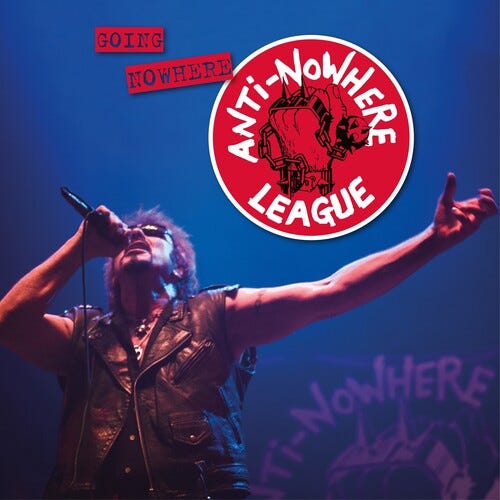 The Antinowhere League Going Nowhere but Going Strong LP/Vinyl