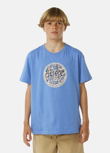 Rip Curl Filgreeâ Â Ss Tee -Boy Blue Yonder 12 T-Shirts