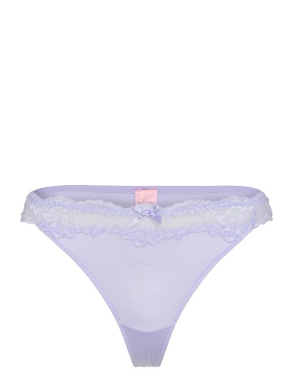 Hunkemöller Lace & Shine String R   Purple   XS