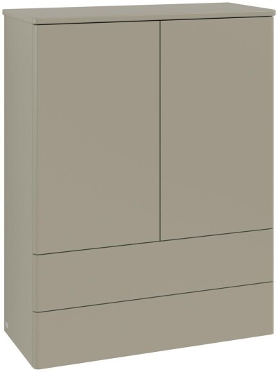 Villeroy & Boch Villeroy & Boch Antao Høyskap 81,4x35,6x103,9 cm m/lys Steingrå Matt