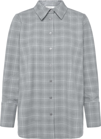 My Essential Wardrobe Mwada Vitta Shirt   Grey   40