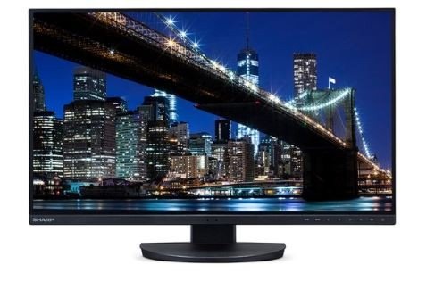 Sharp EA272Q 27" QHD PC-skjerm USB-C med 6ms responstid, Svart Sharp EA272Q 27" QHD PC-skjerm USB-C med 6ms responstid, Svart