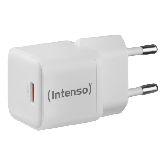 Intenso W30c 30W USB-C Strømadapter Hvit med Hurtiglading Intenso W30c 30W USB-C Strømadapter Hvit med Hurtiglading