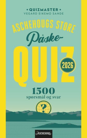 Aschehougs store påskequiz 2026