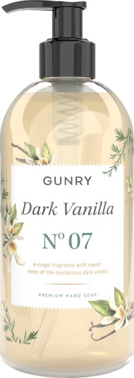 Gunry Classic Botanica Hand Wash Dark Vanilla 500 ml