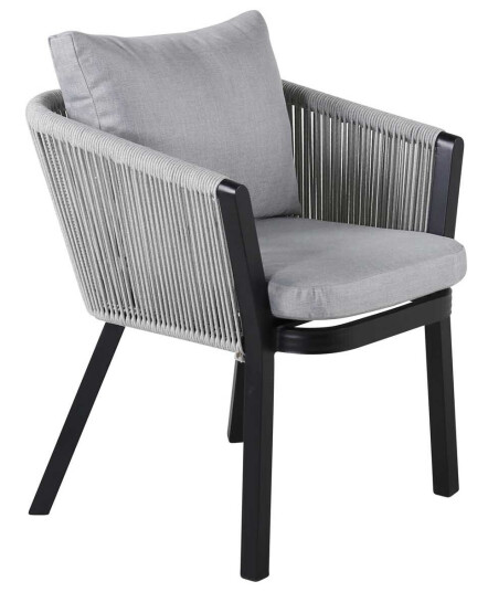 Venture Design Virya spisestol Svart/grå Grå Venture Design Virya spisestol Svart/grå Grå