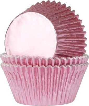 House Of Marie Muffinsformer Folie Babyrosa Mini Pk/36 House Of Marie Muffinsformer Folie Babyrosa Mini Pk/36