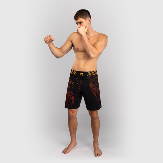 Venum Venum Quetzal Fury Fightshorts Svart Rød Oransje Svart/Röd/Orange X large