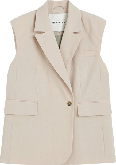 Birgitte Herskind Dame Jakker Beige L,