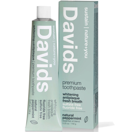 Natural Whitening Tannkrem DAVIDS Premium Fresh Breath 149g Natural Whitening Tannkrem DAVIDS Premium Fresh Breath 149g