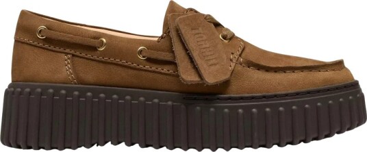 Clarks, Dame, Sko, Brun, 39 1/2 EU,