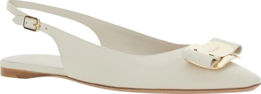 Ferragamo Dame Sko Hvit 37 EU,