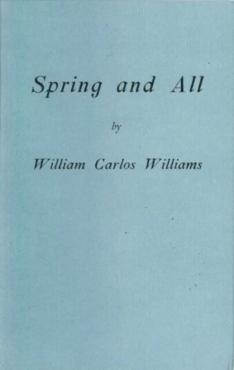 Spring And All Av William Carlos Williams
