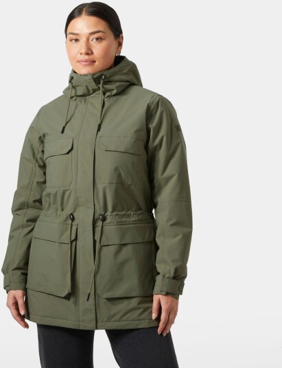 Helly Hansen Escape Insulated Parka Dame Grønn M