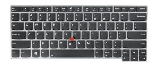 Lenovo Darfon - Brbart tastatur - til utskifting - Italiensk - Slv